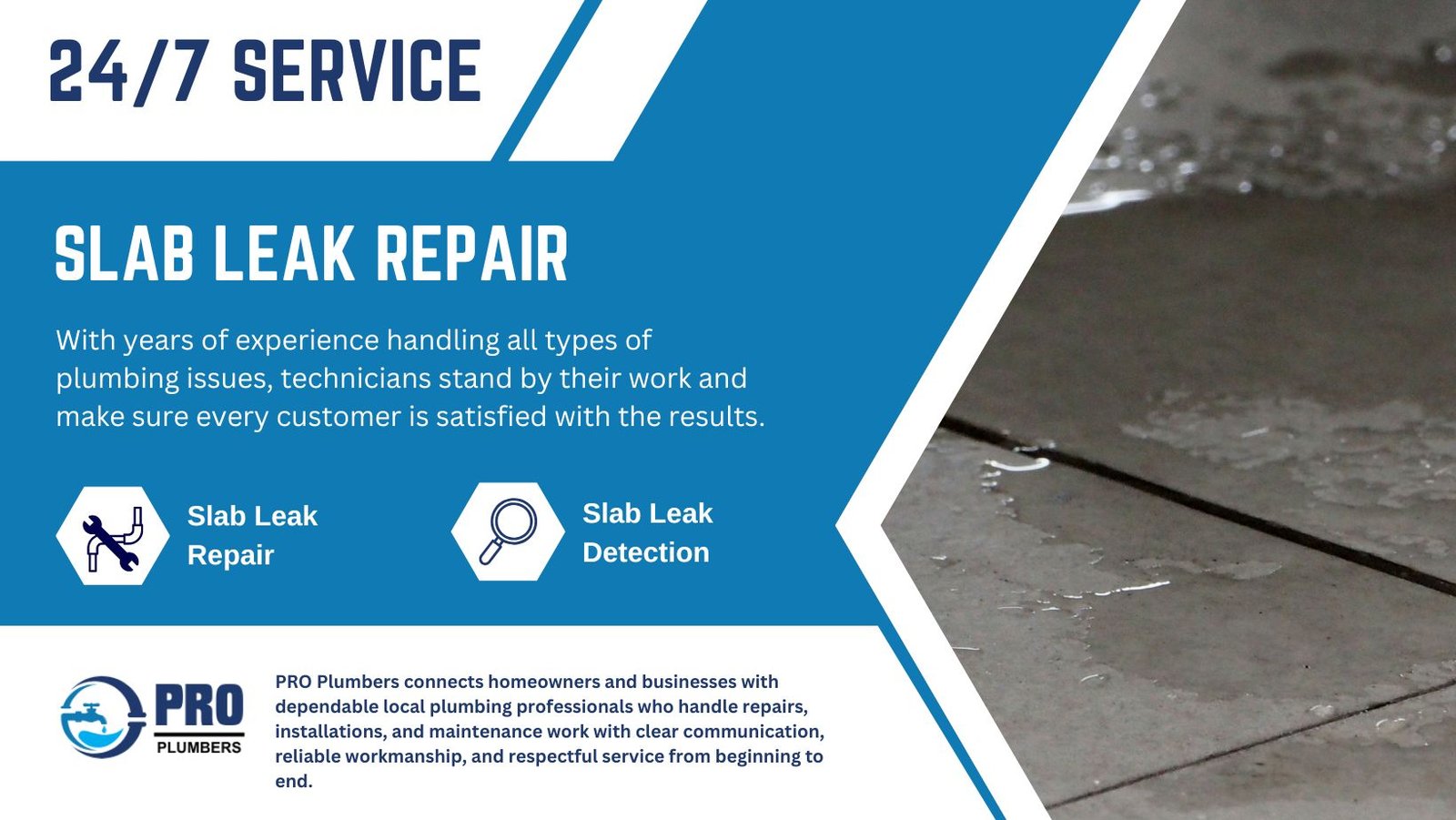 Slab Leak Repair in Oakley